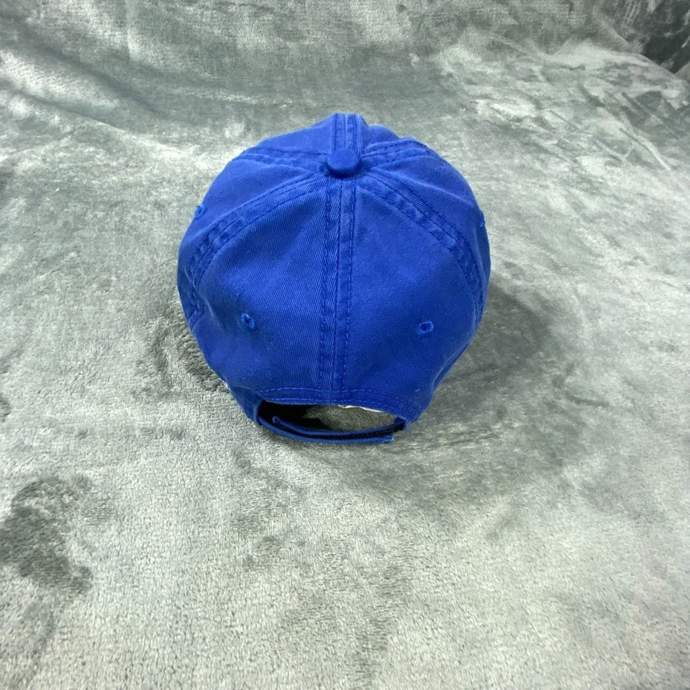 Vintage Florida Gators Snapback Hat College The Game Line Script Blue‎ Cap NCAA